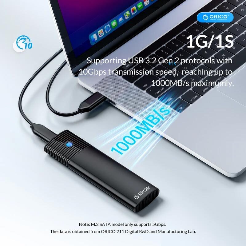 باکس هارد M.2 NVMe SSD اوریکو PWM2-G2 - 6
