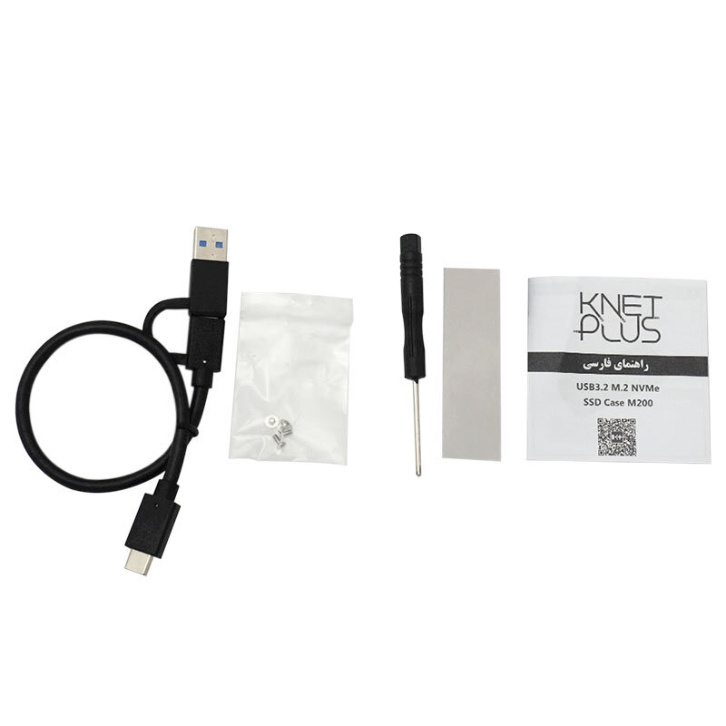 باکس هارد M.2 NVMe SSD کی نت پلاس KP-M200 - 6