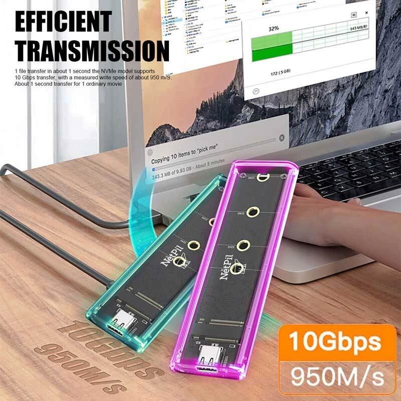 باکس هارد M.2 NVMe SSD نت پیل M2-MT70 - 2