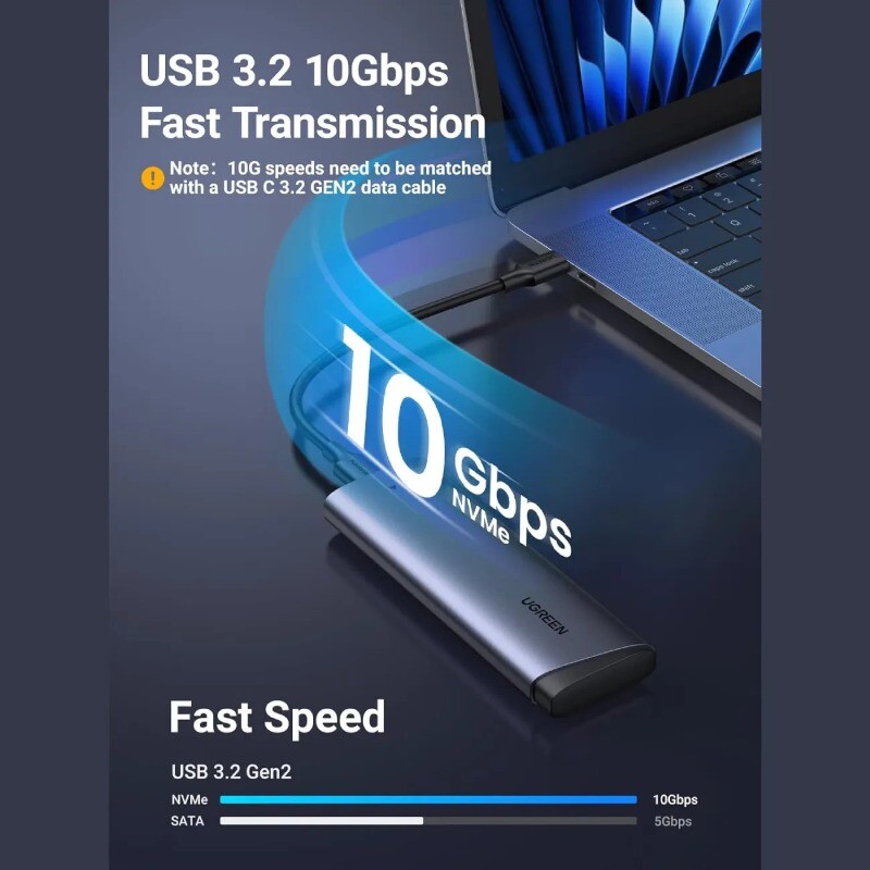 باکس هارد M.2 NVMe SSD یوگرین CM767-15813 - 3