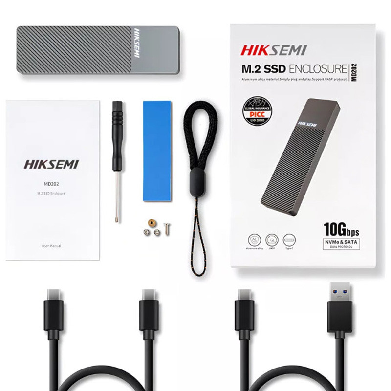 باکس هارد M.2 SSD هایک سمی MD202 - 8
