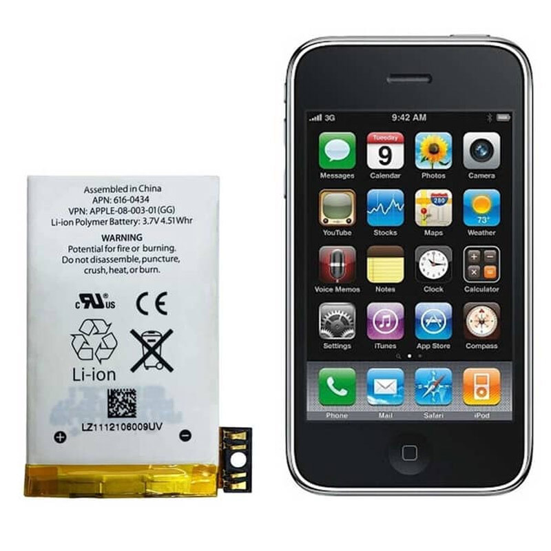 باتری موبایل اورجینال آیفون iPhone 3GS 616-0434 - 2