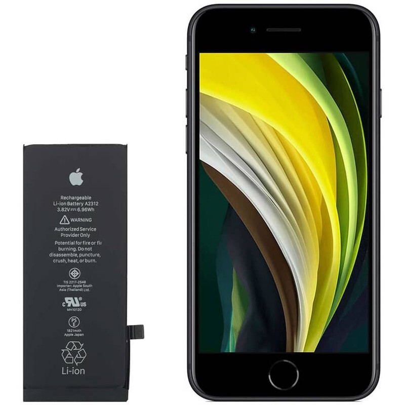 باتری موبایل اورجینال آیفون iPhone SE 2020 A2312 - 2