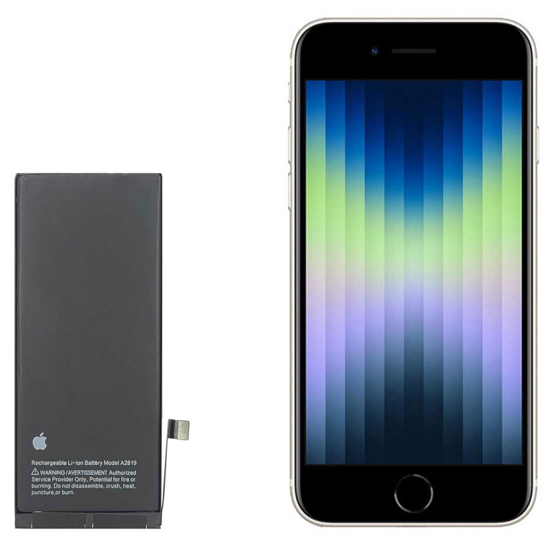 باتری موبایل اورجینال آیفون iPhone SE 2022 A2819 - 2