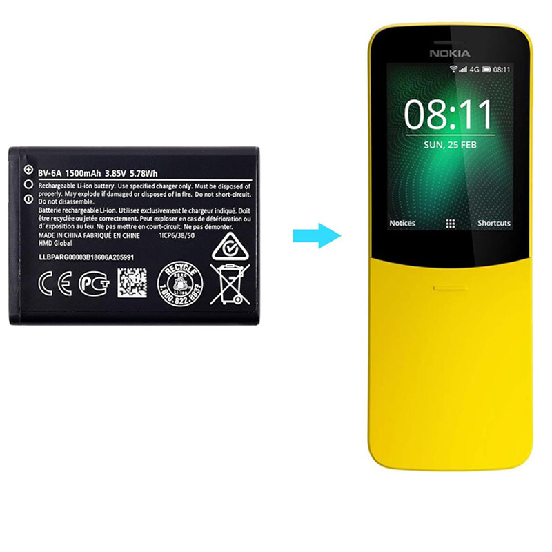 باتری موبایل اورجینال نوکیا Nokia BV-6A - 3