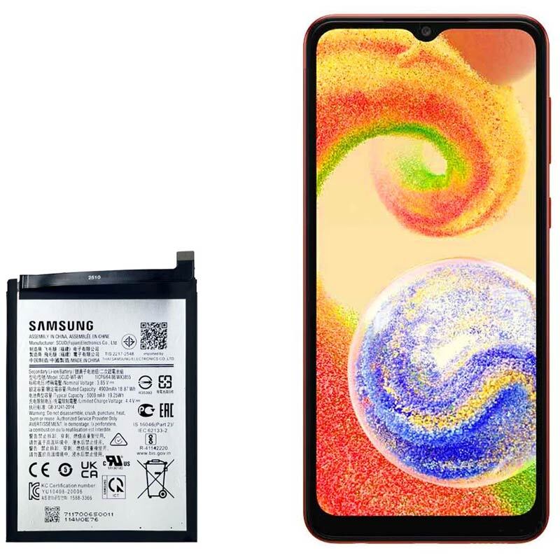 باتری موبایل اورجینال سامسونگ Galaxy A04 SCUD-WT-W1 - 2