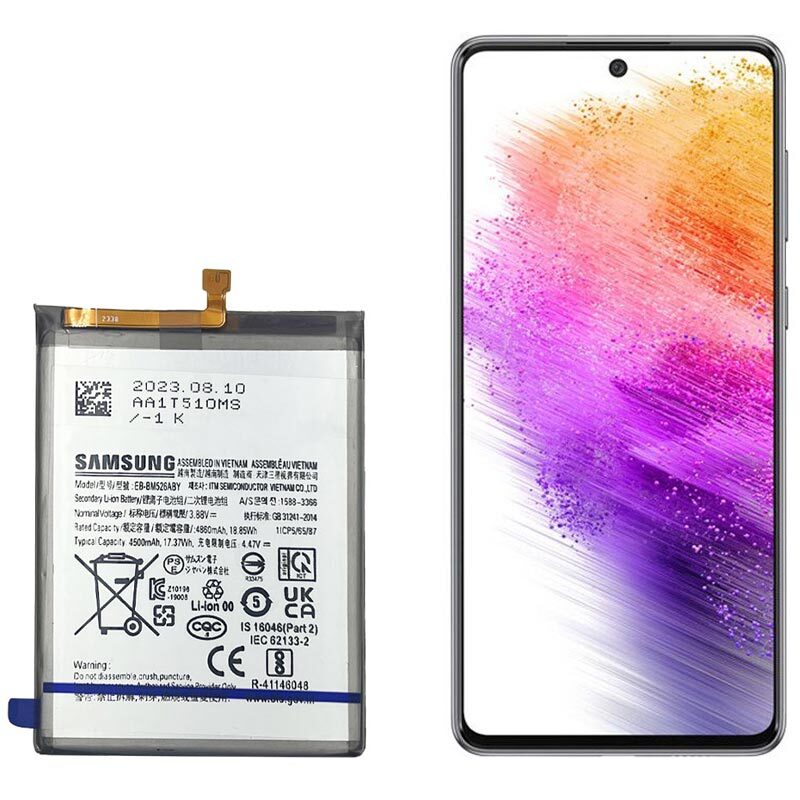 باتری موبایل اورجینال سامسونگ Galaxy A73 EB-BM526ABY - 2