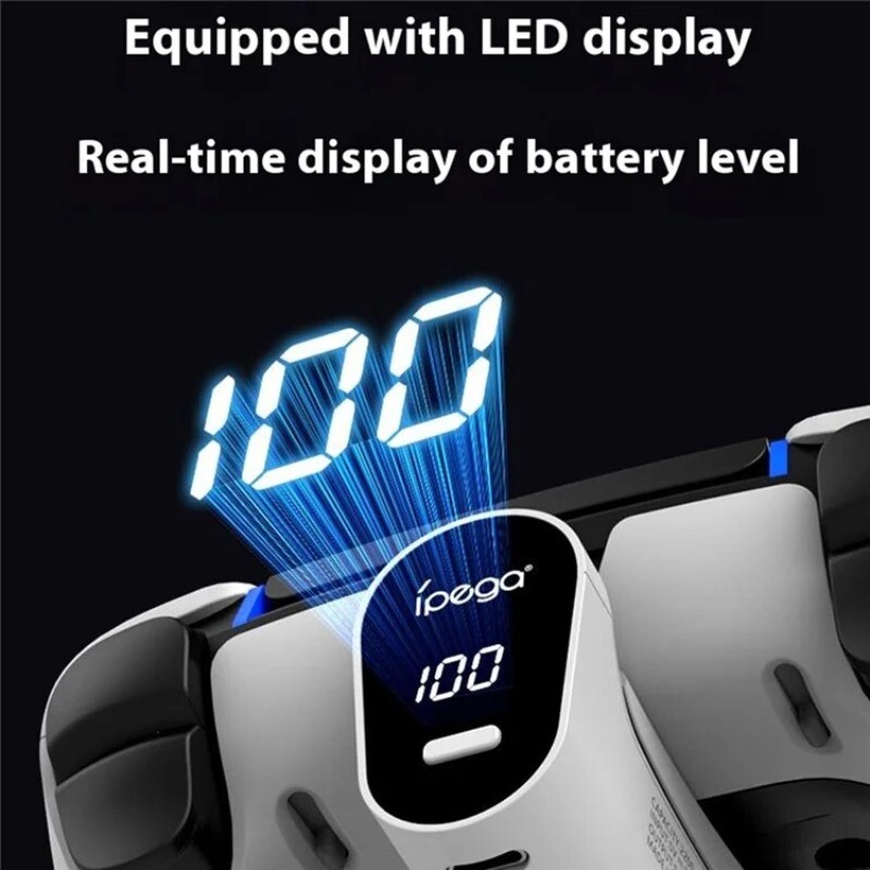 باتری و شارژر دسته بازی ipega PG-P5042 2000mAh - 4