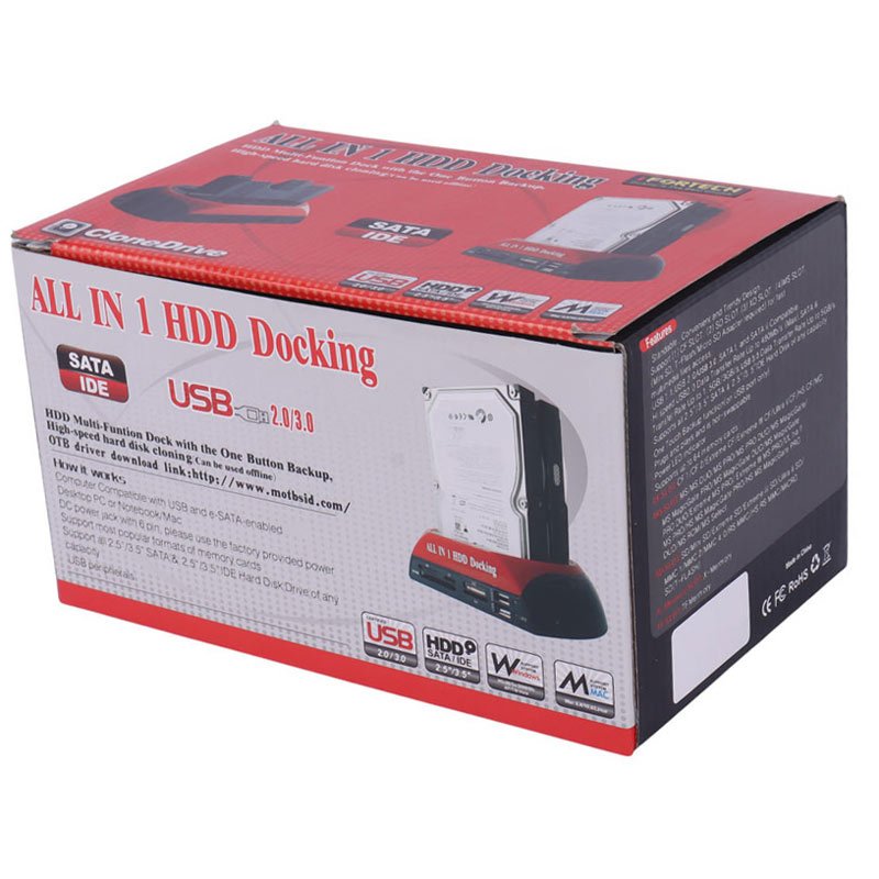 داک هارد 2 سینی آیفورتک Ifortech 875D USB2.0 - 2