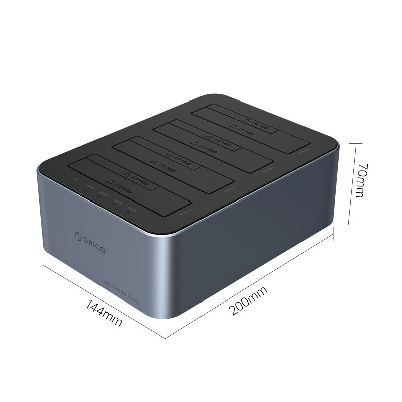 داک هارد 4 سینی اوریکو Orico 6646C3-C USB 3.2 - 3