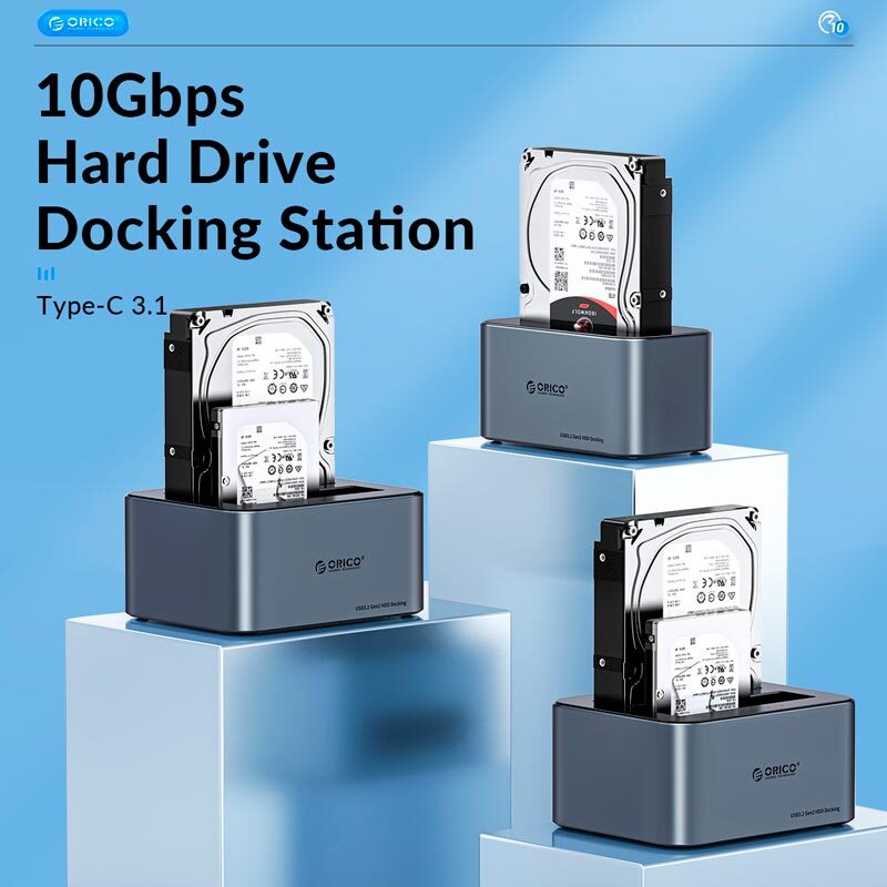داک هارد 4 سینی اوریکو Orico 6646C3-C USB 3.2 - 5
