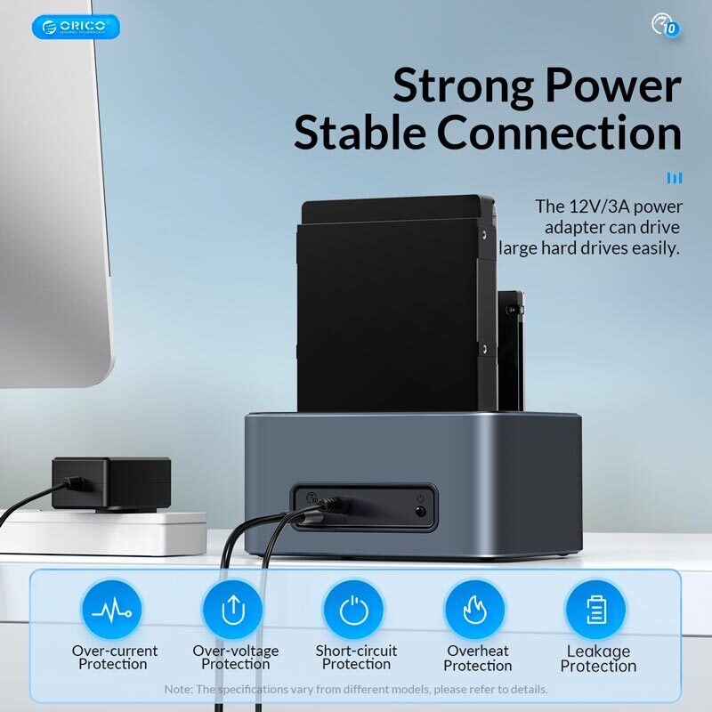 داک هارد 5 سینی اوریکو Orico 6656C3-C USB 3.2 - 5