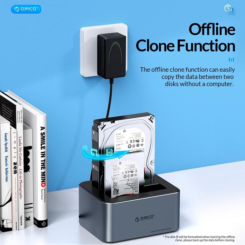 داک هارد 5 سینی اوریکو Orico 6656C3-C USB 3.2 - 7
