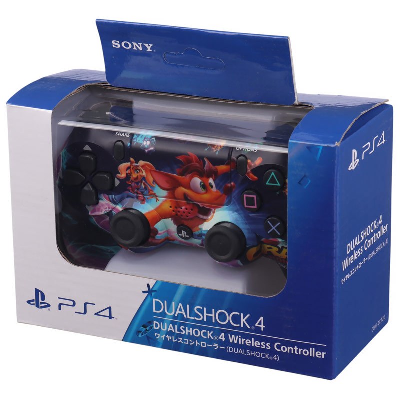 دسته بازی بی سیم SONY PlayStation 4 DualShock 4 High Copy طرح Crash کد 3 - 2