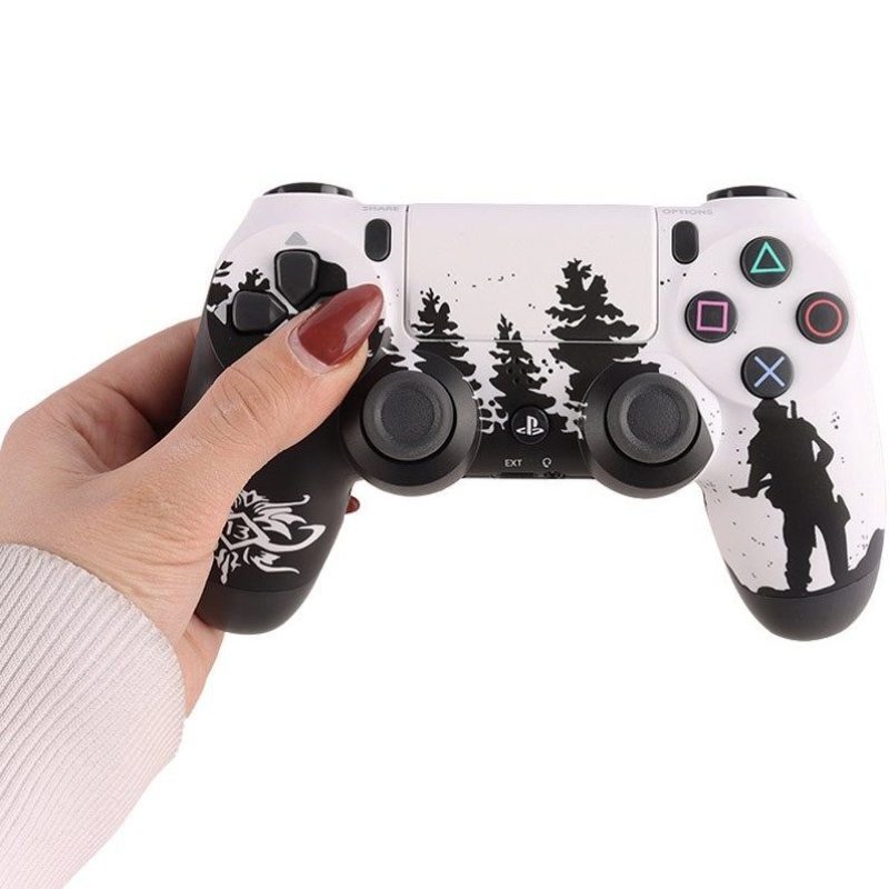دسته بازی بی سیم SONY PlayStation 4 DualShock 4 High Copy طرح Days Gone - 5