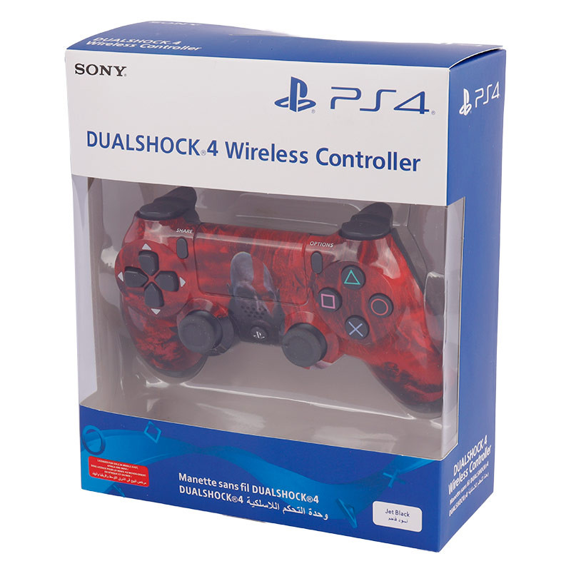 دسته بازی بی سیم SONY PlayStation 4 DualShock 4 High Copy طرح God of War کد 4 - 2