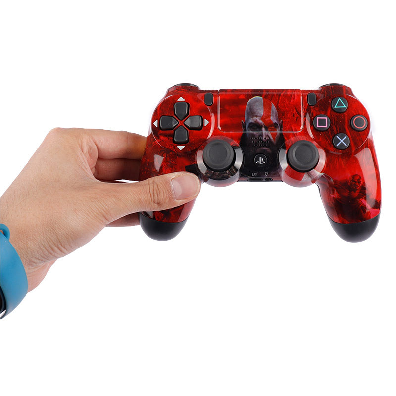 دسته بازی بی سیم SONY PlayStation 4 DualShock 4 High Copy طرح God of War کد 4 - 3