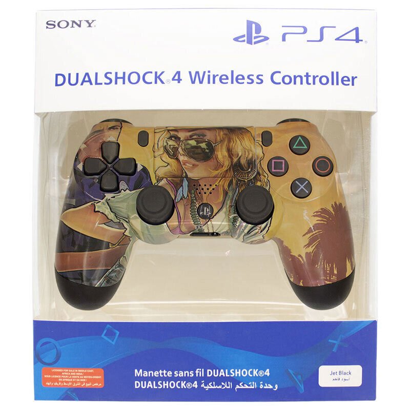 دسته بازی بی سیم SONY PlayStation 4 DualShock 4 High Copy طرح GTA V - 2