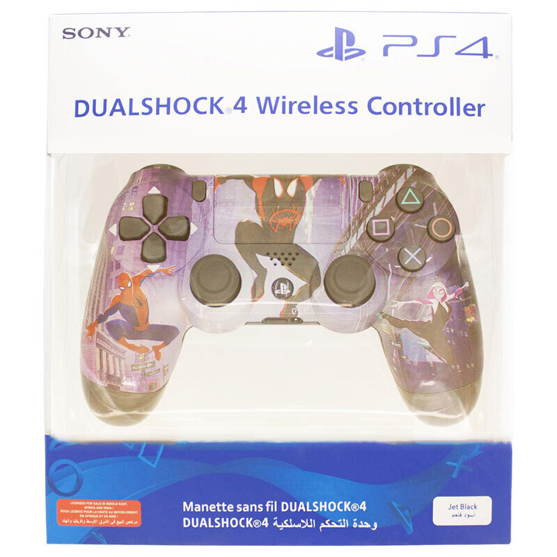 دسته بازی بی سیم SONY PlayStation 4 DualShock 4 High Copy طرح Spider Man Miles Morales - 2