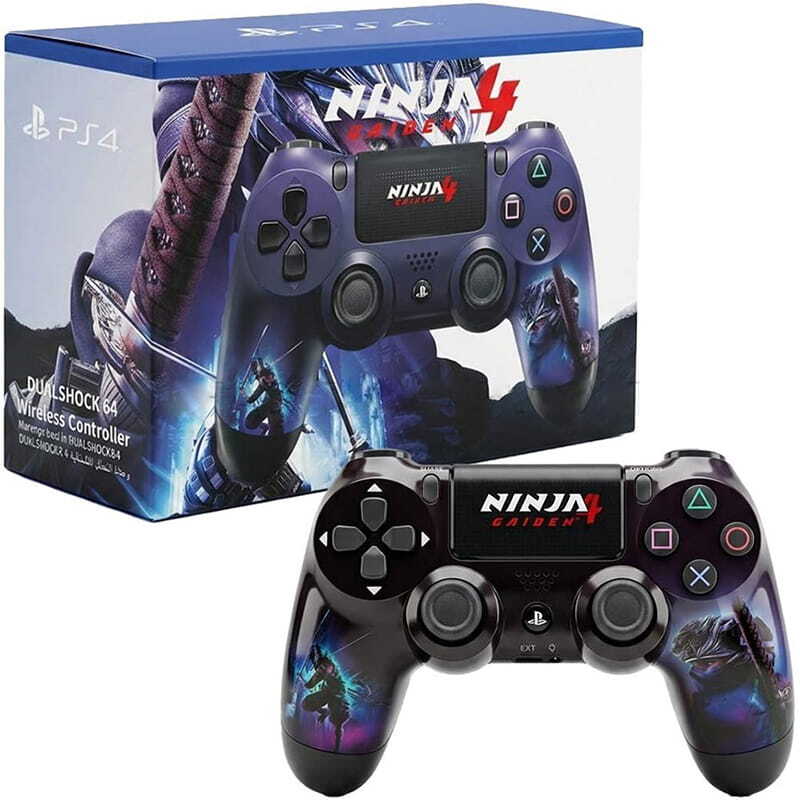 دسته بازی بی سیم SONY PlayStation 4 DualShock 4 طرح Ninja Gaiden 4 - 2