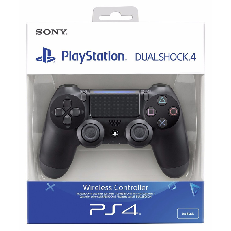 دسته بازی بی سیم SONY PlayStation 4 DualShock High Copy مشکی بسته 10 عددی - 2