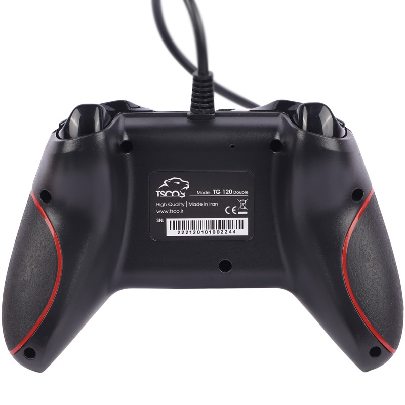 دسته بازی دوبل شوکدار تسکو TG 120 X2 - 7