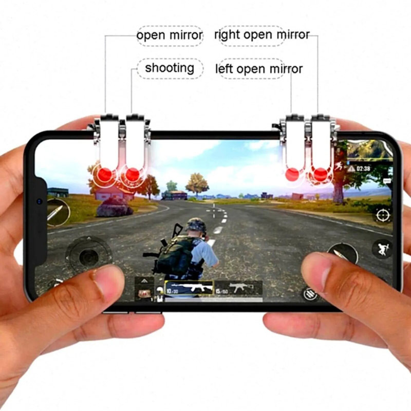 دسته بازی PubG انگشتی W6 - 4