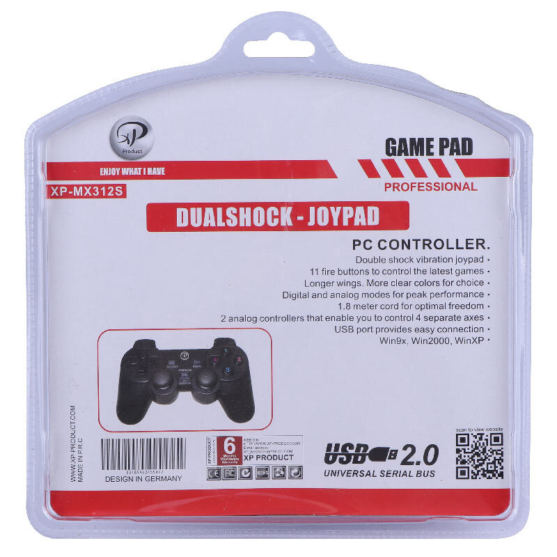 دسته بازی تک شوکدار ایکس پی پروداکت XP-MX312S - 2