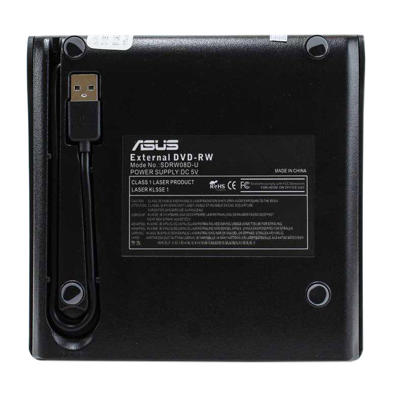 DVD رایتر اکسترنال ایسوس Asus SDRW 08D-U USB3.0 - 5