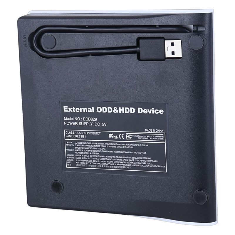 DVD رایتر اکسترنال ECD829 USB3.0 - 4