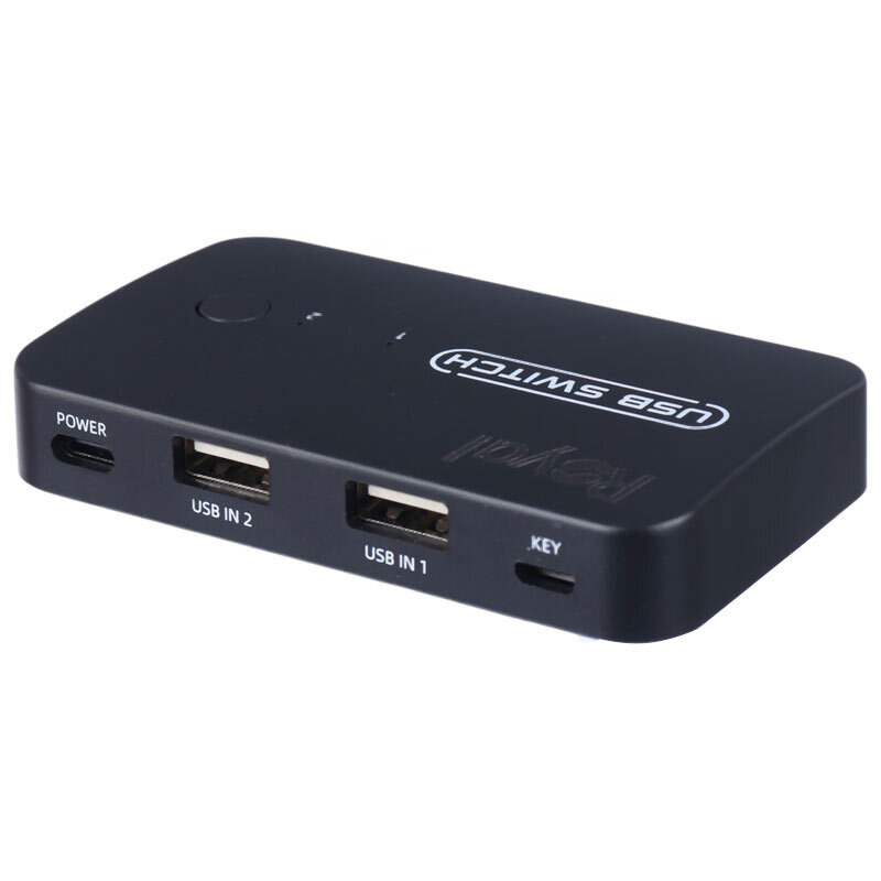 دیتا سوییچ 2 پورت USB رویال U204 - 3