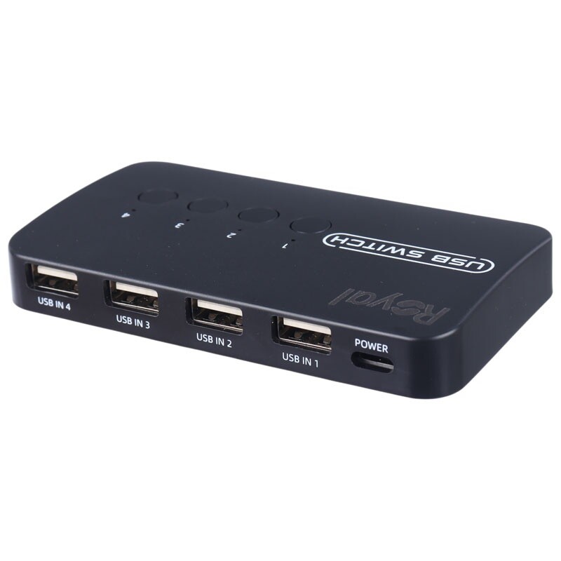 دیتا سوییچ 4 پورت USB رویال U404 - 3