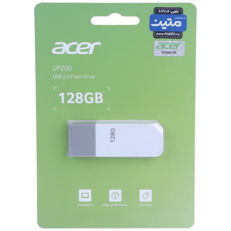 فلش 128 گیگ ایسر Acer UP200 - 7