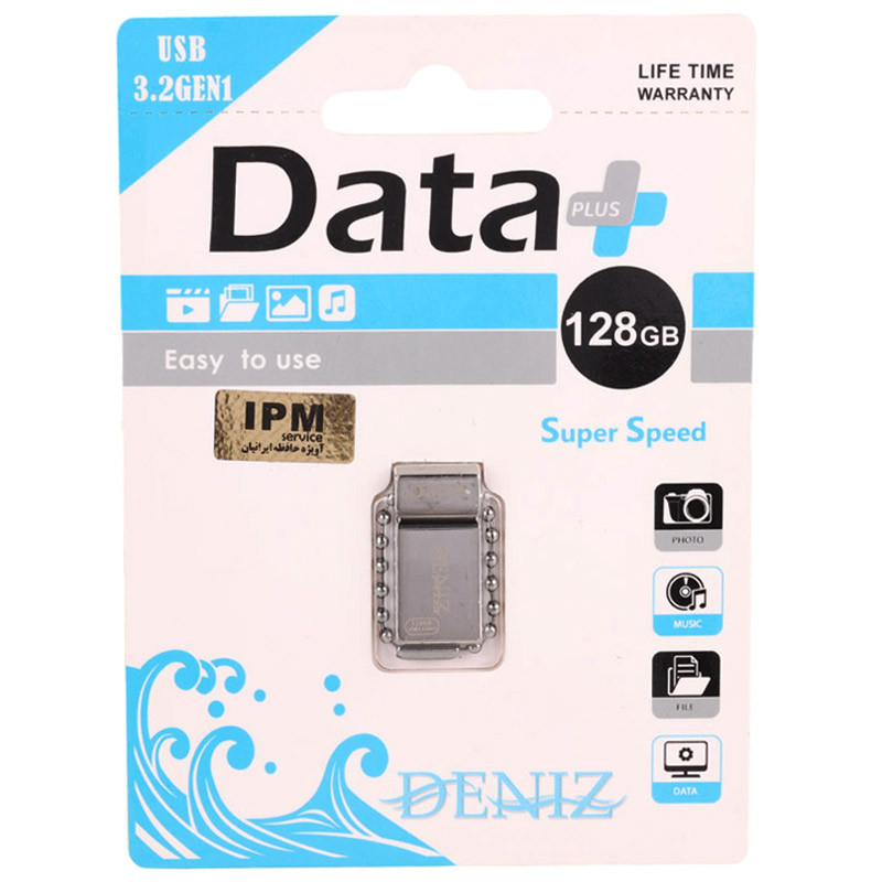 فلش 128 گیگ دیتا پلاس DATA+ Deniz USB3.2 - 2