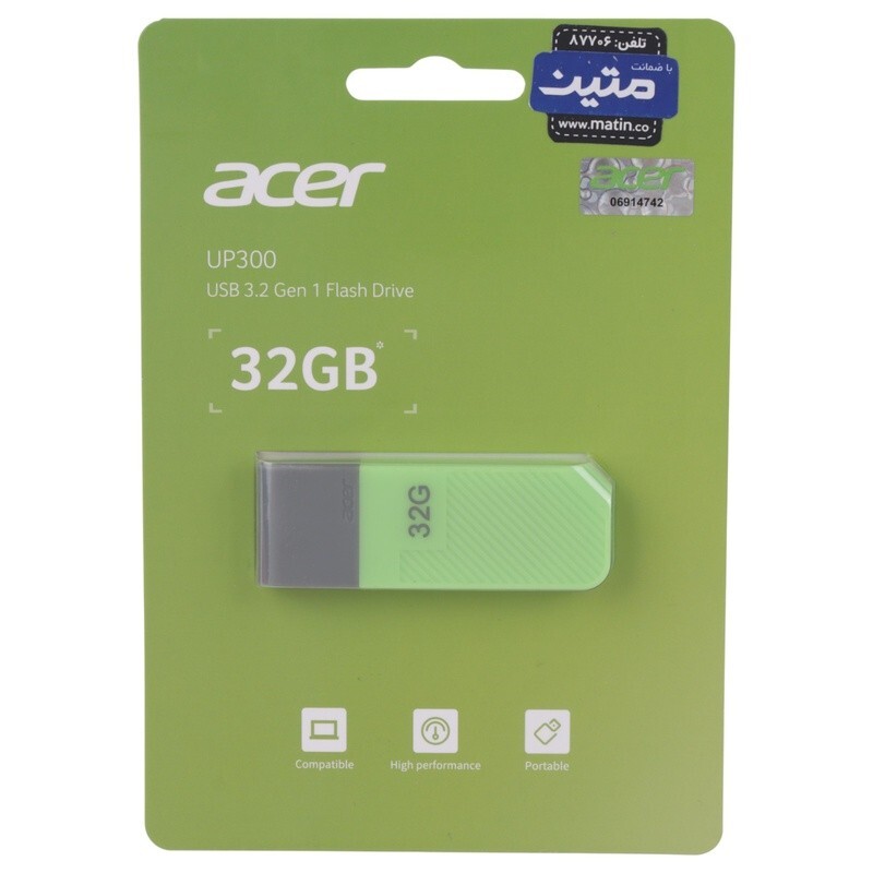 فلش 32 گیگ ایسر Acer UP300 USB3.2 - 2