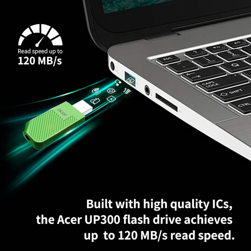 فلش 32 گیگ ایسر Acer UP300 USB3.2 - 8