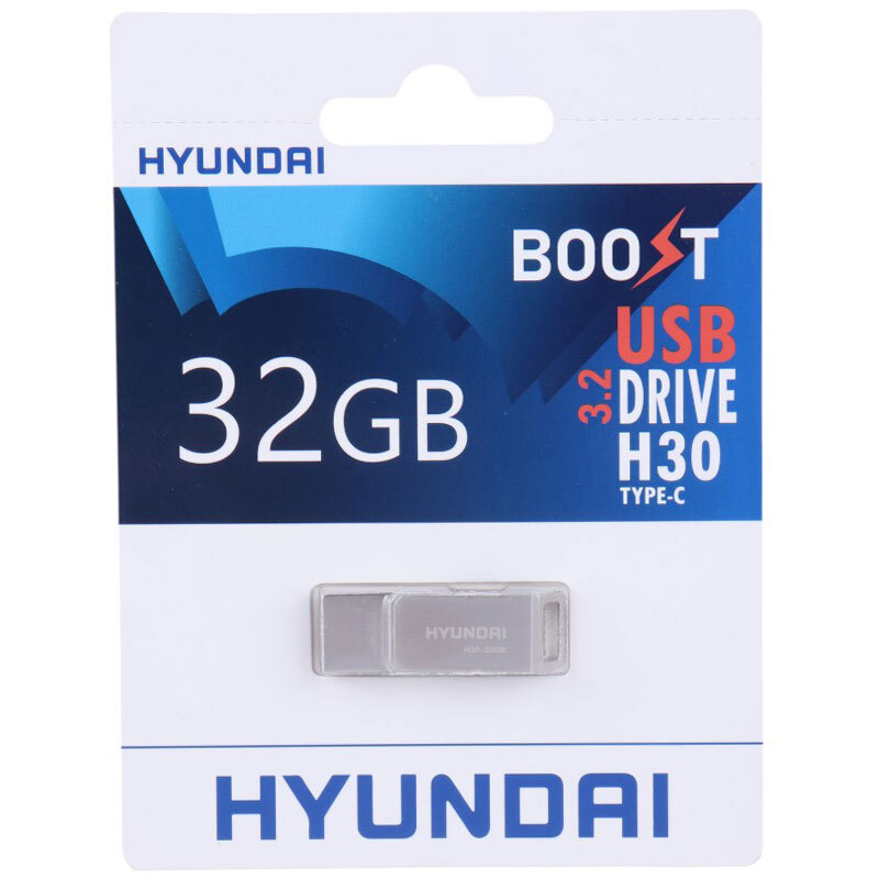فلش 32 گیگ هیوندای Hyundai Boost H30 OTG Type-C USB3.2 - 2