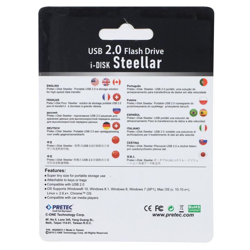 فلش 32 گیگ پرتک Pretec i-Disk Steellar - 2