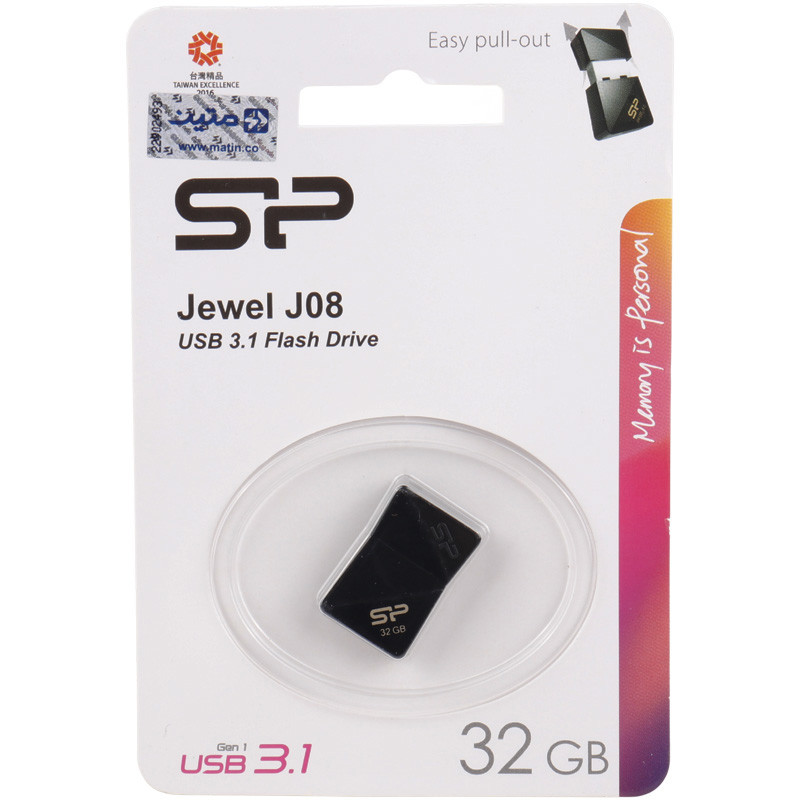 فلش 32 گیگ سیلیکون پاور Silicon Power Jewel J08 USB 3.1 - 2