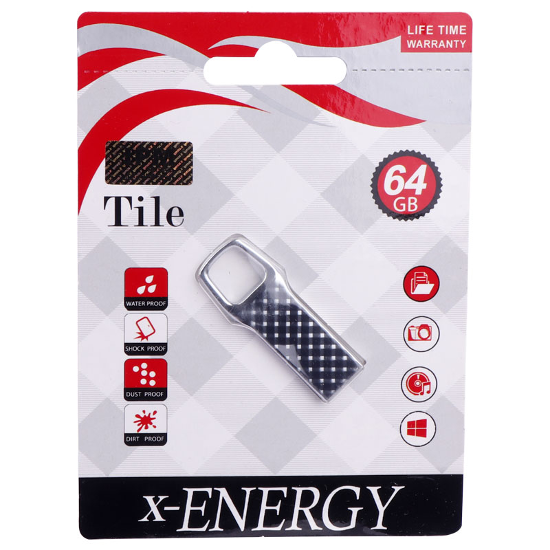 فلش 64 گیگ ایکس انرژی X-Energy Tile - 2