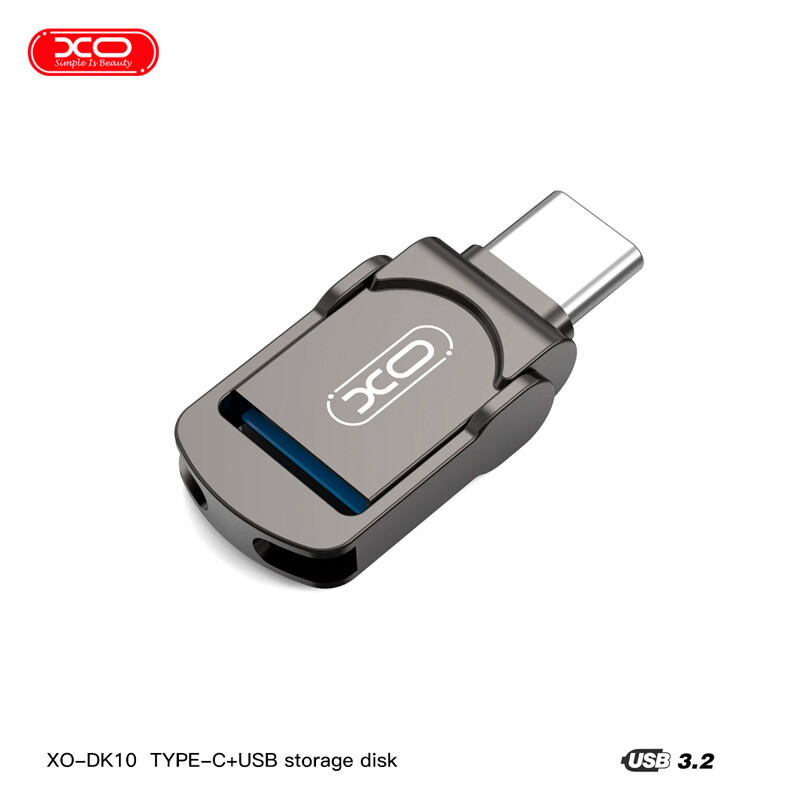 فلش 64 گیگ ایکس او XO-DK-10 OTG Type-C USB3.2 - 4