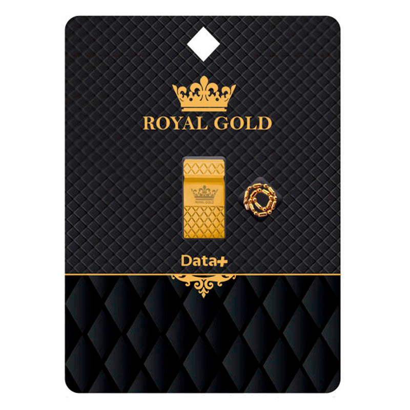 فلش 64 گیگ دیتا پلاس Data+ Royal Gold - 2