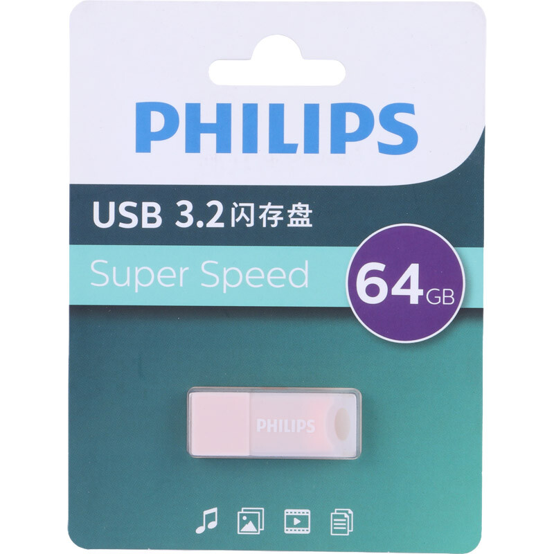 فلش 64 گیگ فیلیپس FM10UA064A/93-B USB3.2 - 4