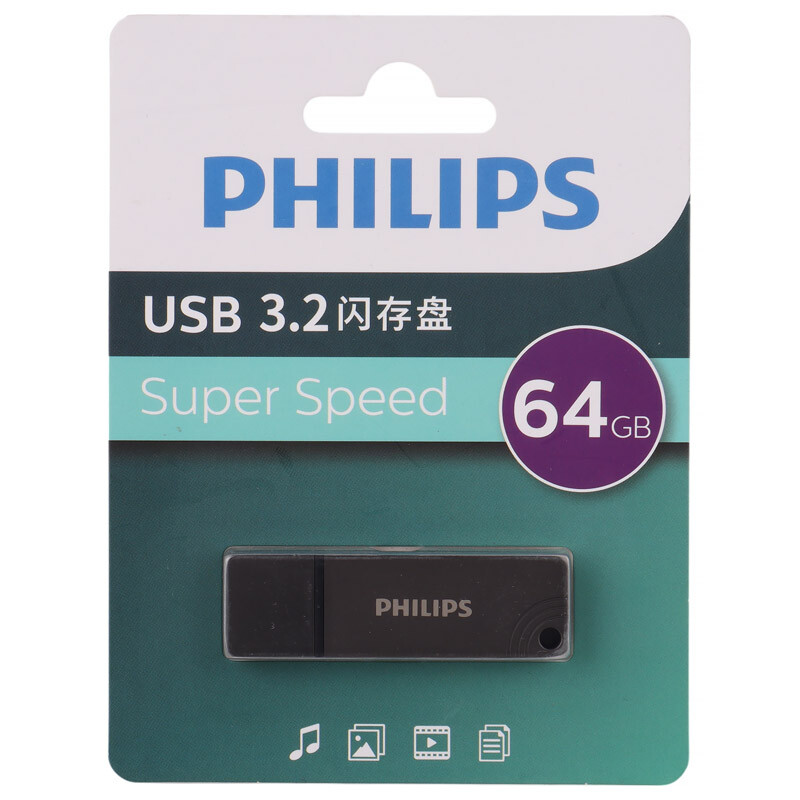 فلش 64 گیگ فیلیپس Philips FM11UA064B/93 USB3.2 - 2