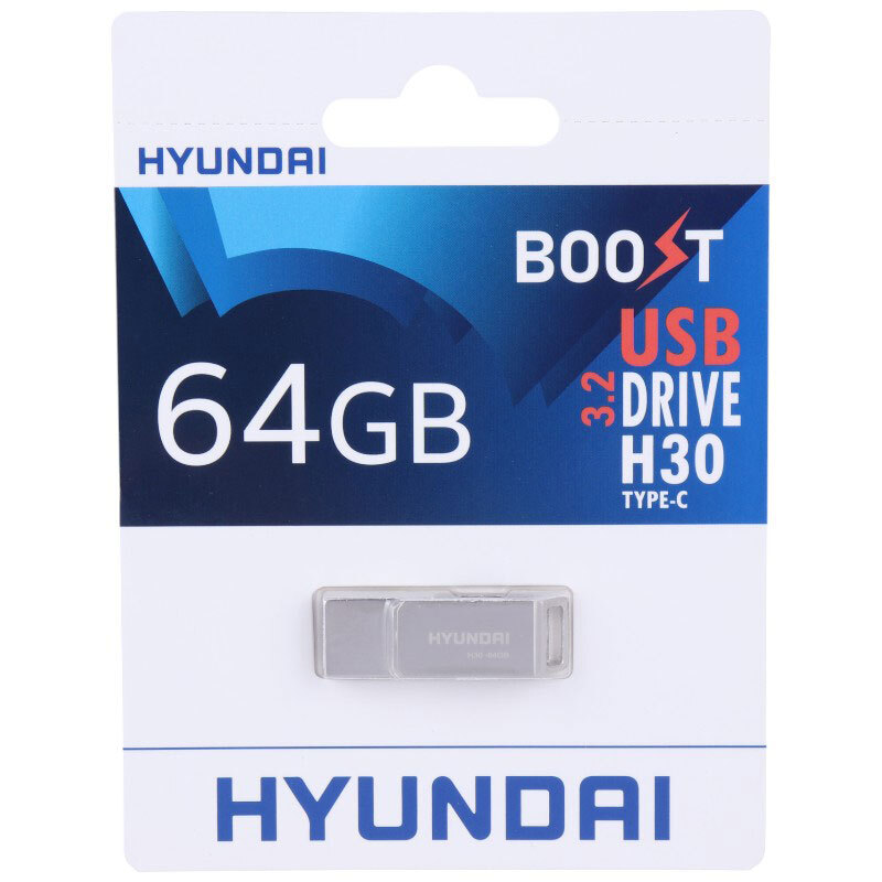 فلش 64 گیگ هیوندای Hyundai Boost H30 OTG Type-C USB3.2 - 2