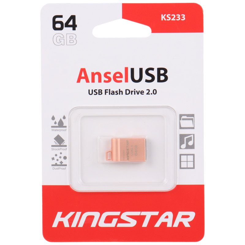فلش 64 گیگ کینگ استار KingStar Ansel KS233 - 2