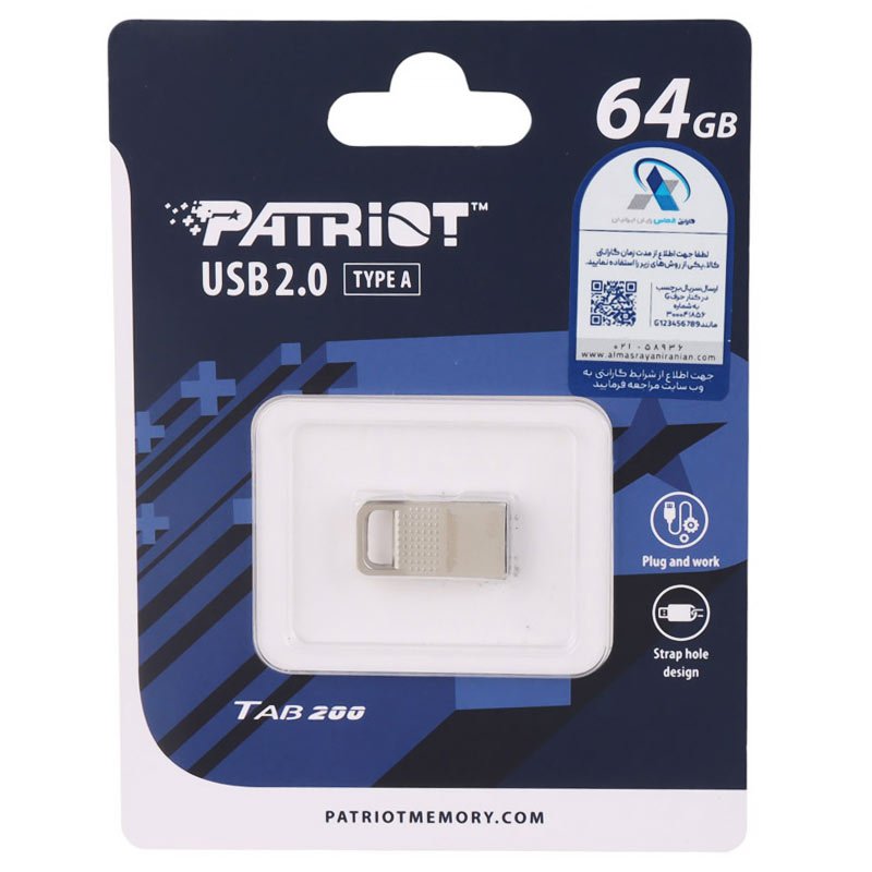 فلش 64 گیگ پاتریوت Patriot TAB200 - 2