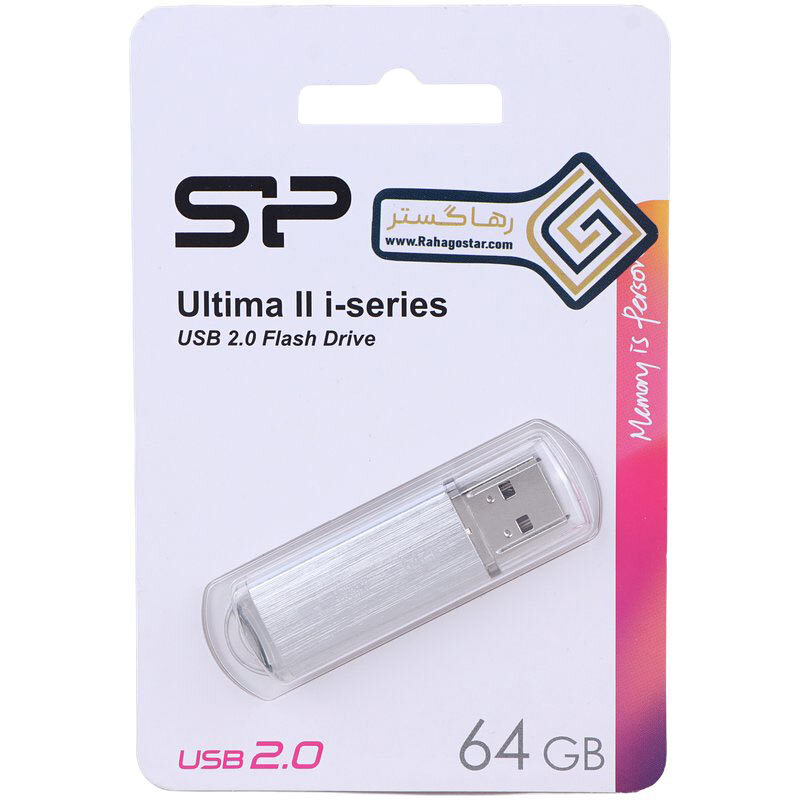فلش 64 گیگ سیلیکون پاور Silicon Power Ultima II i-Series - 2