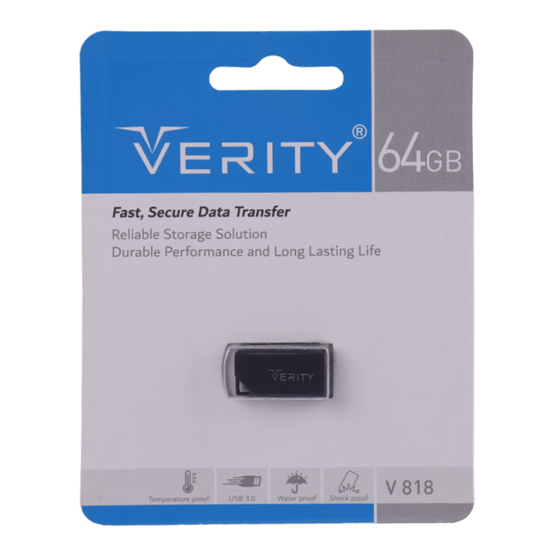 فلش 64 گیگ وریتی Verity V818 USB3.0 - 2