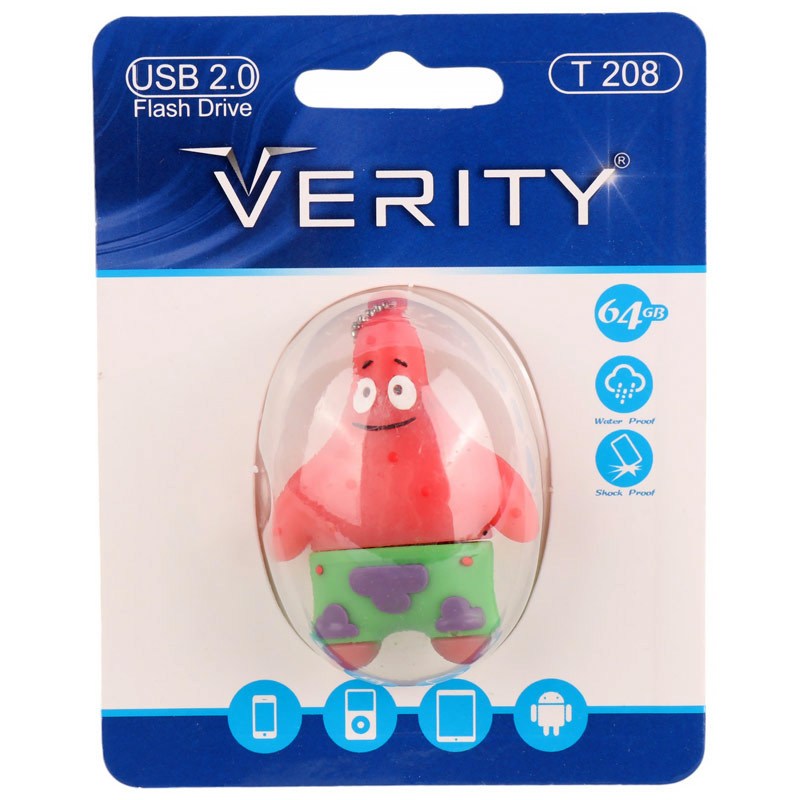 فلش عروسکی 64 گیگ وریتی Verity T208 - 2